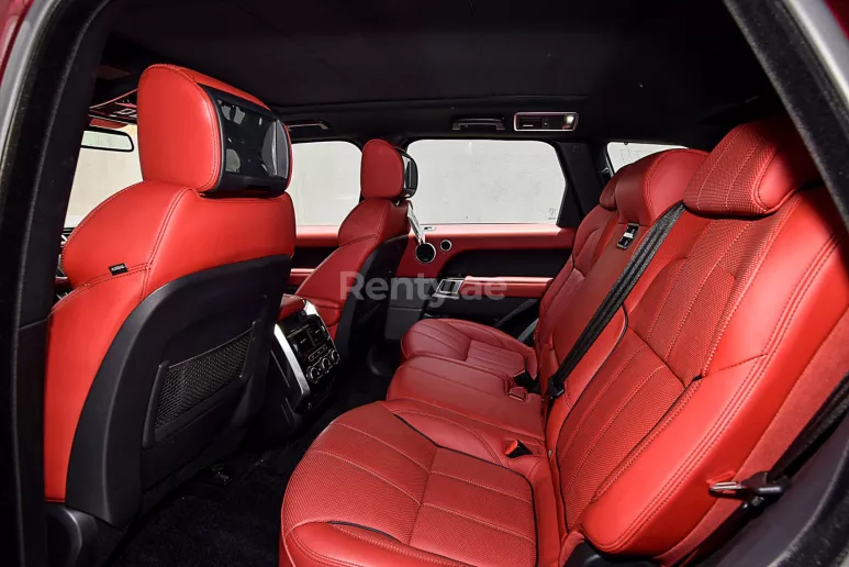 Range Rover Sport Autobiography (Red), 2017 for rent in Dubai