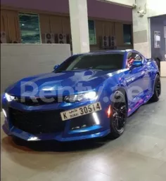 Chevrolet Camaro Coupe (Blue), 2017 for rent in Dubai