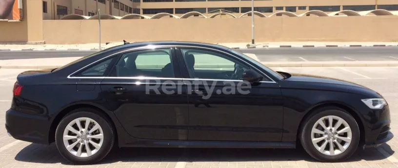 إيجار Audi A6 2,8 quatrro (أسود), 2018 في دبي