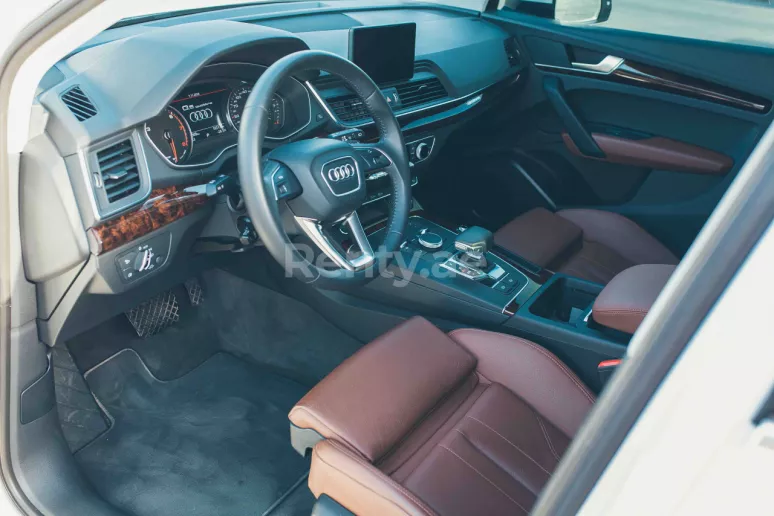 Audi Q5 (White), 2018 for rent in Dubai