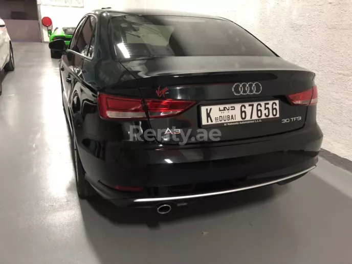 Audi A3 (Nero), 2018 in affitto a Dubai