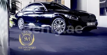 Mercedes Classe C (Noir), 2017 &agrave; louer &agrave; Duba&iuml;