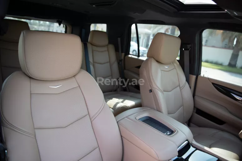 Cadillac Escalade Platinum (White), 2019 for rent in Dubai