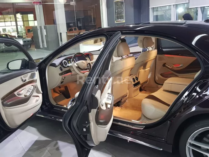 Mercedes S Class (Dark Brown), 2017 for rent in Dubai