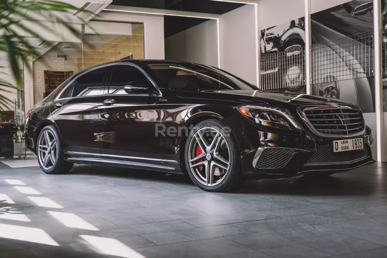 Mercedes S Class (Dark Brown), 2017 for rent in Dubai