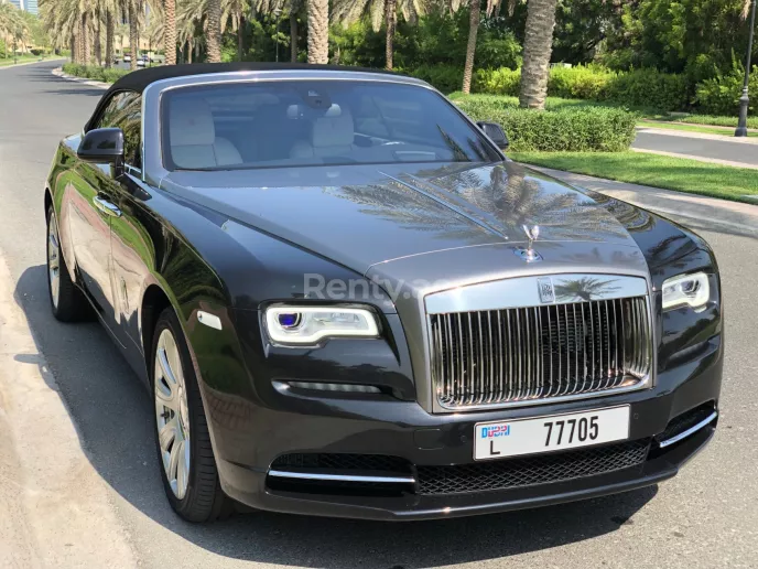 Rolls Royce Dawn (Zwart), 2018 te huur in Dubai