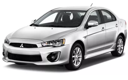 Mitsubishi Lancer (Argent), 2016 &agrave; louer &agrave; Duba&iuml;