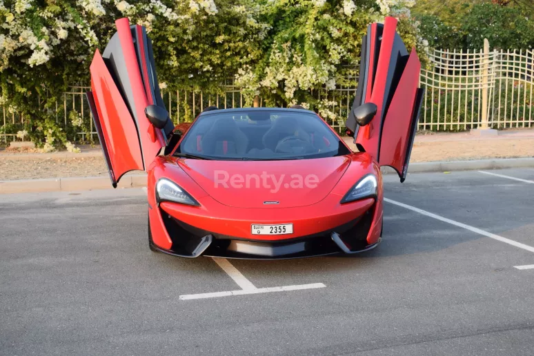 إيجار مكلارين 570S (أحمر), 2019 في دبي