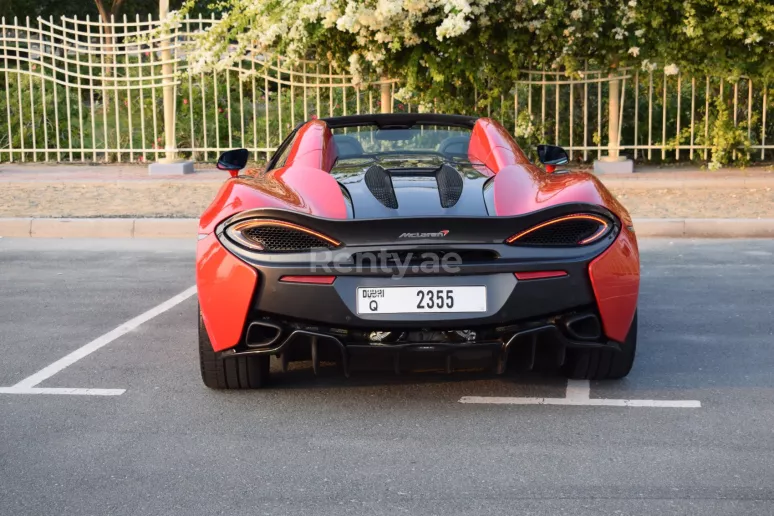 إيجار مكلارين 570S (أحمر), 2019 في دبي