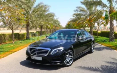 Mercedes S Class (Black), 2017 for rent in Dubai