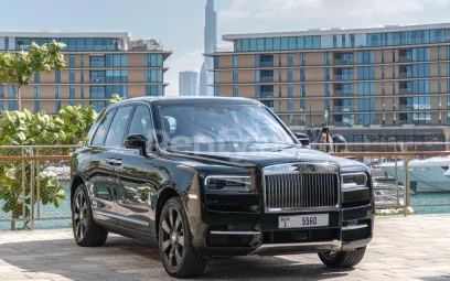 Rolls Royce Cullinan (Black), 2020 for rent in Dubai