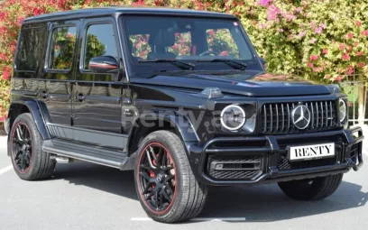 إيجار مرسيدس G 63 AMG Edition One (أسود), 2019 في دبي