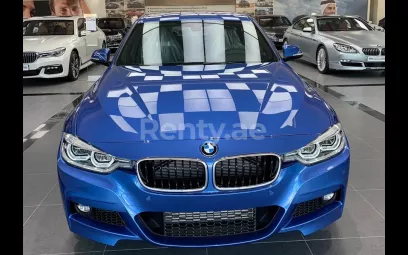Dubai'de kiralık BMW 3 Serisi (Mavi), 2019