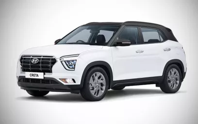 在迪拜 租 现代克里特 (白色), 2020