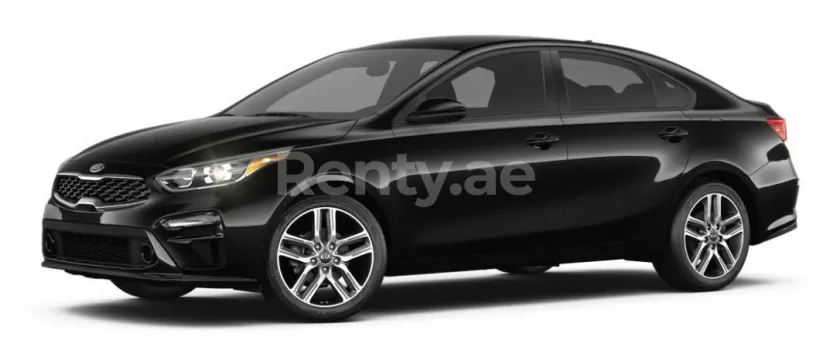 KIA Cerato (Черный), 2020 для аренды в Дубай