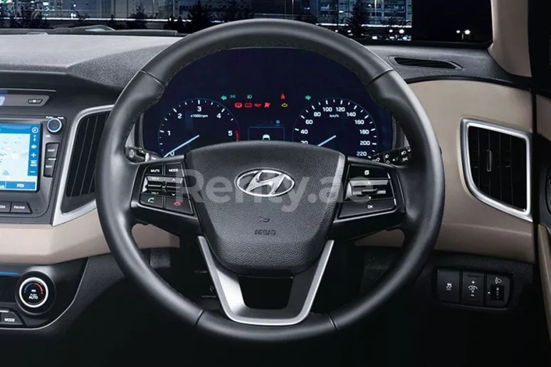 Hyundai Creta (Gris), 2020 para alquiler en Dub&aacute;i