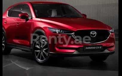 Mazda CX5 (Тёмно-красный), 2019 для аренды в Дубай