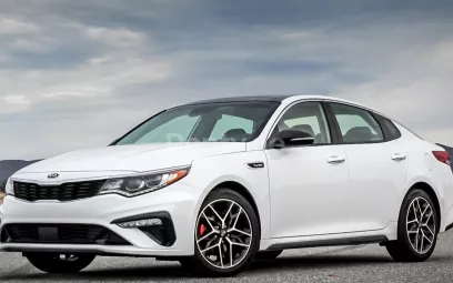 Kia cadenza (Bright White), 2020 for rent in Dubai
