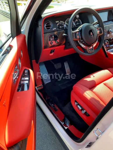 Rolls Royce Cullinan (White), 2020 for rent in Dubai