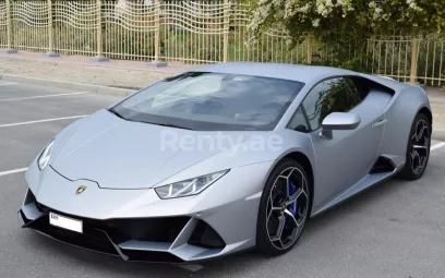 Dubai'de kiralık Lamborghini Evo (G&uuml;m&uuml;ş), 2020