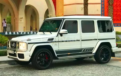 إيجار مرسيدس G 63 edition (أبيض), 2016 في دبي