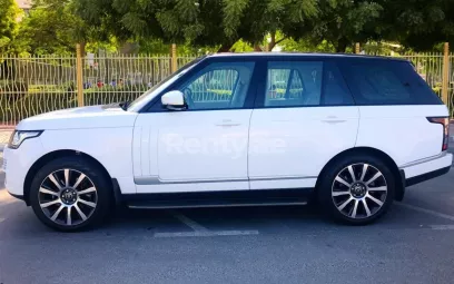 Range Rover Vogue (White), 2016 for rent in Dubai