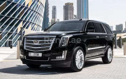 إيجار كاديلاك إسكاليد Platinum (أسود), 2019 في دبي