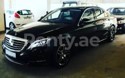 Mercedes S Class (Black), 2017 for rent in Dubai