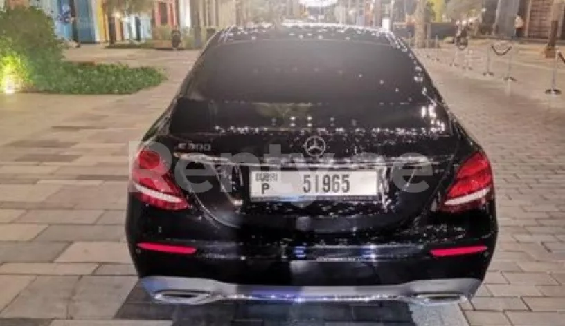 Mercedes E Class (Black), 2018 for rent in Dubai