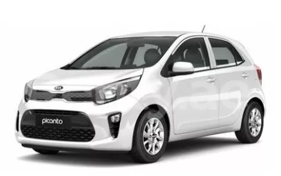 在迪拜 租 起亚Picanto (白色), 2019