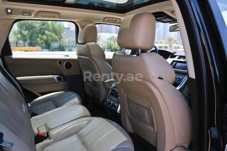 Range Rover Sport (Black), 2016 for rent in Dubai