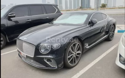 Abu Dabi'de kiralık Bentley Continental GT (Siyah), 2019