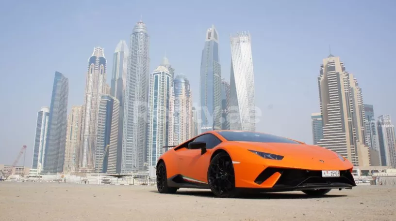 Lamborghini Huracan Performante (), 2018 para alquiler en Abu Dhabi
