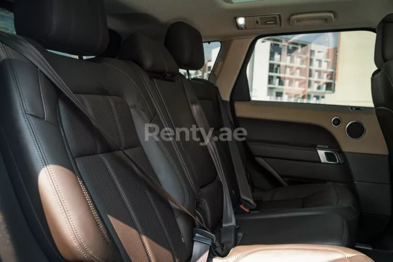 Range Rover Sport (Blanc), 2019 &agrave; louer &agrave; Duba&iuml;