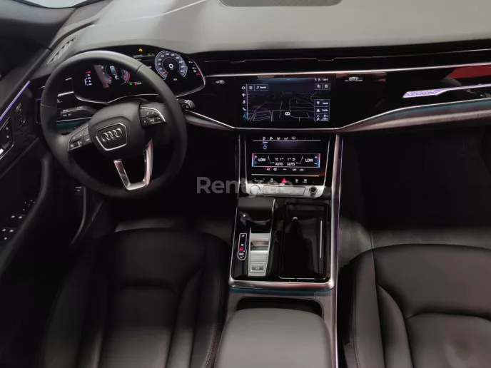 Audi Q8 (Silver), 2019 for rent in Dubai
