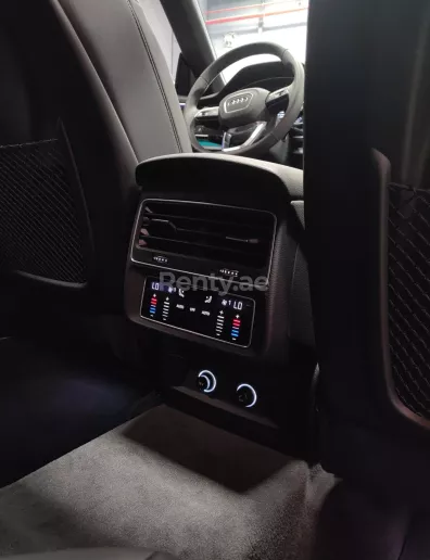 Audi Q8 (Silver), 2019 for rent in Dubai