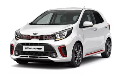在迪拜 租 起亚Picanto (白色), 2018