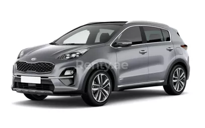 KIA Sportage (Серый), 2020 для аренды в Дубай