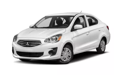 Mitsubishi Attrage (Wei&szlig;), 2019 zur Miete in Dubai