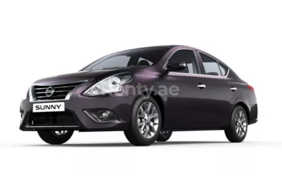 Nissan Sunny (Schwarz), 2018 zur Miete in Dubai
