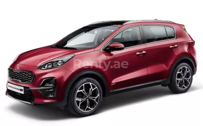 KIA Sportage (Серый), 2019 для аренды в Дубай