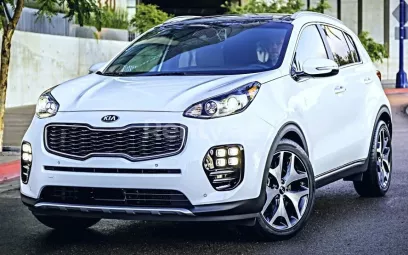 KIA Sportage (Белый), 2018 для аренды в Дубай