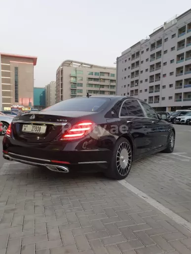 Mercedes S Class S650 (Black), 2018 for rent in Dubai