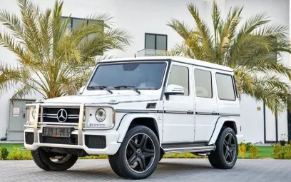 إيجار مرسيدس G63 AMG (أبيض), 2017 في دبي