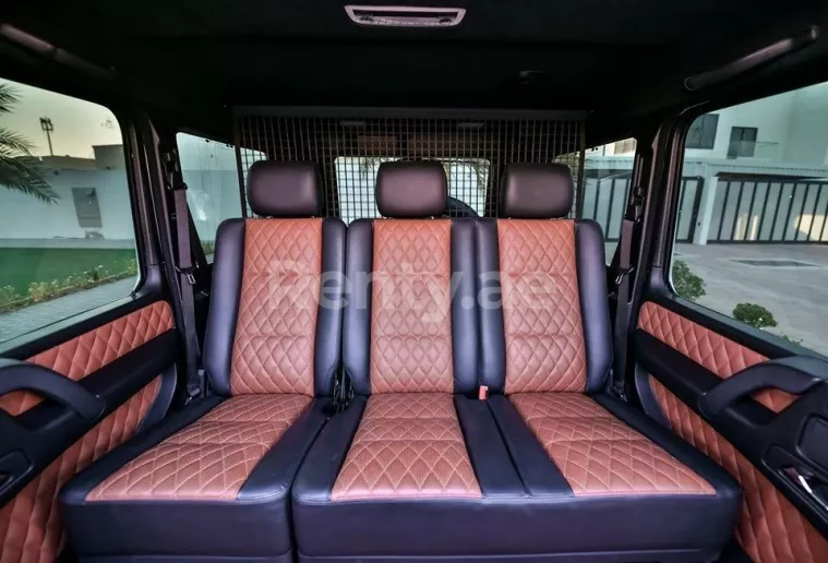 إيجار مرسيدس G63 AMG (أبيض), 2017 في دبي