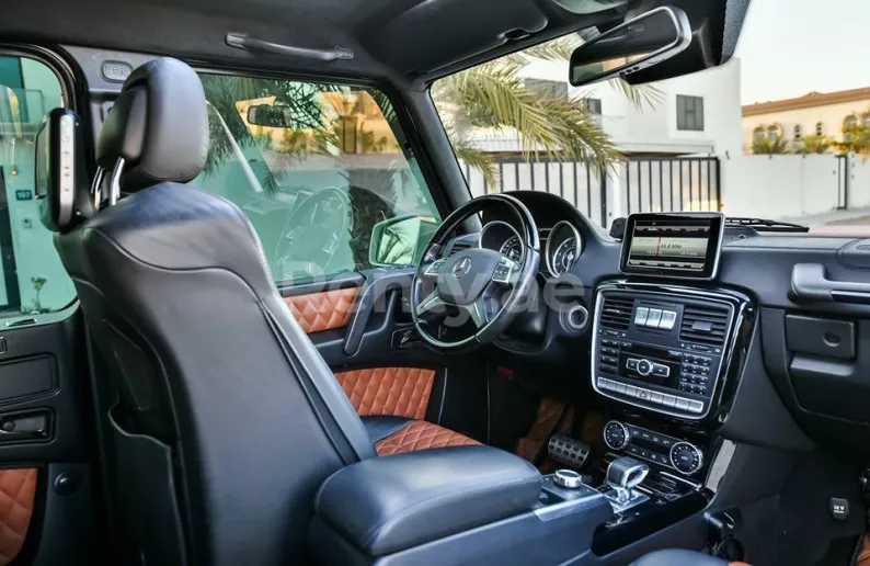 إيجار مرسيدس G63 AMG (أبيض), 2017 في دبي