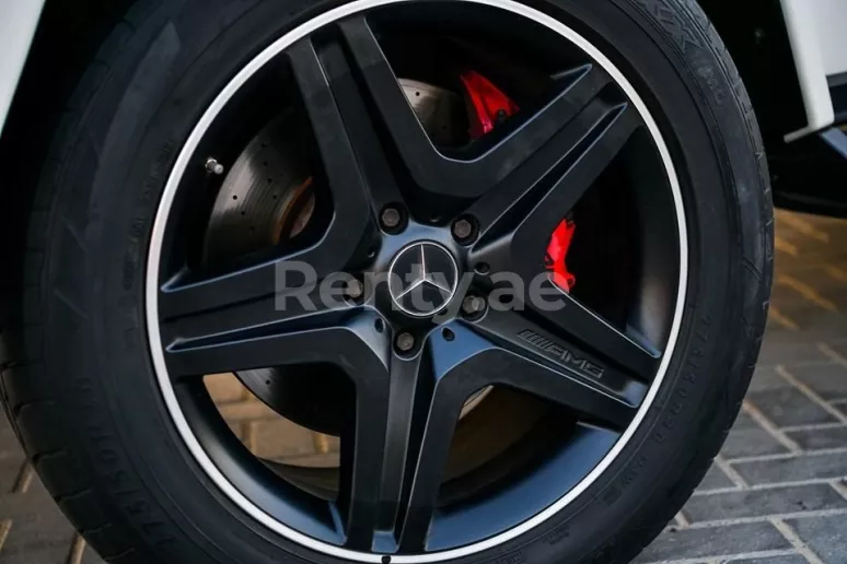 إيجار مرسيدس G63 AMG (أبيض), 2017 في دبي