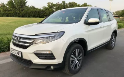 Honda Pilot (Blanc), 2019 &agrave; louer &agrave; Duba&iuml;