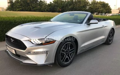 Ford Mustang (Grey), 2019 for rent in Dubai