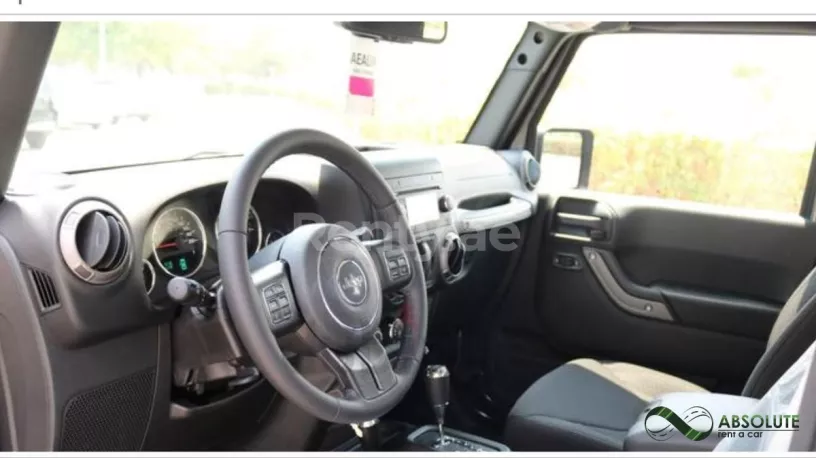 Jeep Wrangler (Grey), 2018 for rent in Dubai